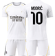 Футбольна форма дитяча Modrić (Модрич) 10 Real Madrid (Реал Мадрид), сезон 2026 26 розмір, ріст 140-145 см, біла - зображення 1