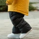 Комбінезон зимовий на шлейках для хлопчиків Trendy Tot 03-01517 сірий темний 98 см (3 роки) - зображення 5