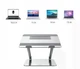 Подставка для ноутбука и планшета Nillkin ProDesk 11–17", алюминиевая, серая - изображение 4