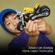 Конструктор LEGO Technic Жовтий мотоцикл 151 деталь (42225) - зображення 6