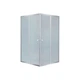 Lidz Wawel SC80x80.SAT.LOW.FR Душова кабіна квадратна, скло Frost 4 мм + Lidz Душовий піддон KAPIELKA ST80x80х14 - изображение 3