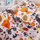 Простынь MirSon Бязь 20-0035 Colored kittens 150 х 220 см (2200010284133) - изображение 3