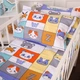 Простынь MirSon Бязь 20-0039 Zoo alphabet 150 х 220 см (2200010284416) - изображение 2