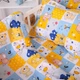 Простынь MirSon Бязь 20-0038 Cute animals 150 х 220 см (2200010284348) - изображение 3