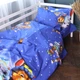Простынь MirSon Бязь 17-0794 Paw Patrol Winter blue 150 х 220 см (2200011428253) - изображение 2