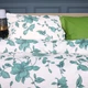 Простынь MirSon Бязь 17-0719 Foliage on White 150 х 220 см (2200010685459) - изображение 4