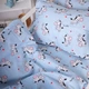 Простынь MirSon Бязь 20-0037 Cute blue zebra 150 х 220 см (2200010284270) - изображение 3