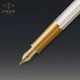 Набір Parker SONNET 17 Silver Mistral GT FP18 F перова ручка + чохол 88 611b24 - зображення 9