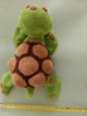 Игрушка Черепаха 37 см мягкая вязаная подарок сувенир hand made ручная работа - изображение 5