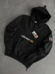 Мужская ветровка - анорак Ellesse водоотталкивающая L черный - изображение 3