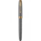 Набір Parker SONNET 17 Cisele Silver GT FP18 F перова ручка + чохол 88 211b24 - зображення 2