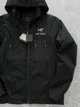 Мужская ветровка - куртка ARC’TERYX водоотталкивающая GORE-TEX M черный - изображение 4