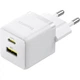 Зарядное устройство Baseus 1xUSB-C 30W + 1xUSB white (P1011160A213-00) - изображение 5