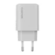 Зарядний пристрій Canyon OnCharge 200 20W 1xPD 1xQC EU White (CNE-CHA200-21) - зображення 3