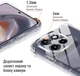 Чехол для смартфона Motorola Moto G86 Piko Shockproof Transparent (1283126632952) - изображение 3