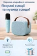 Дитячий нічник караоке мікрофон Magic Karaoke K12 блакитне - зображення 2