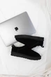 Уггі Classic Micro Boot Black натуральний замш хутро 36р чорні - зображення 9