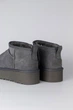 Уггі Classic Ultra Mini Platform Grey Premium натуральна замша хутро 38р сірий - зображення 9