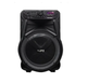 Портативна акустика ZPX-7772 350 Вт з мікрофоном, USB/FM/Bluetooth, LED-підсвітка, пульт управління на коліщатках, чорна - изображение 6