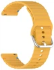 Ремешок BeCover Ribbed Straight 20mm для Samsung Galaxy Watch 7 40/44mm/7 FE/6/6 Classic/5/5 Pro/4/4 Classic/Watch 3 41mm Yellow (BC_714854) - изображение 2