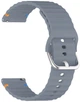 Ремешок BeCover Ribbed Straight 20mm для Samsung Galaxy Watch 7 40/44mm/7 FE/6/6 Classic/5/5 Pro/4/4 Classic/Watch 3 41mm Blue (BC_714841) - изображение 2