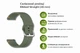 Ремешок BeCover Ribbed Straight 20mm для Samsung Galaxy Watch 7 40/44mm/7 FE/6/6 Classic/5/5 Pro/4/4 Classic/Watch 3 41mm Khaki (BC_714846) - изображение 4