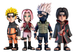 Набор фигурок Naruto Shippuden (Наруто, Сакура, Какаши, Итачи) — Minix 14811 - изображение 2