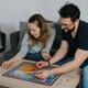 Пазл Винсент ван Гог: Комната в Арле - 500 элементов Trefl PuzzloRama 37545 - изображение 7