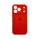 Чохол для смартфона Silicone Full Case AA Camera Protect for Apple iPhone 17 Pro 2,Apricot (FullAAi17P-2) - изображение 1