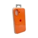 Защитный чехол-накладка Silicone Full Case AA Open Cam для Apple iPhone 17 Apricot (FullOpeAAi17-2) - изображение 3