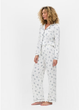 Женские пижамные штаны Primark Printed Boyfriend Pyjamas Bottoms XS для дома и сна Белый (8834) - изображение 2