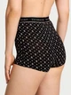 Женские трусики шорты Victoria’s Secret (989875236412) Boyshort Logo High-Waist S черные - изображение 2