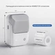 Термопринтер для друку етикеток NIIMBOT B1 + етикетки T50*30 у комплекті (Light Grey) - изображение 3