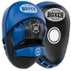 Лапа Изогнутая для бокса и единоборств 2шт 23x19x4,5 см кожа BOXER черный-синий 2012-01 - изображение 1