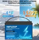 Комплект инвертор WX1252 Inverter преобразователь MPPT 1500 Вт 24-220V 40 А и 2 аккумулятора MFUZOP LiFePO4 12,8 V 100 Ah - изображение 12