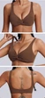 Жіночий спортивний топ Mocha Twist з ефектом вузла, коричневий, S - зображення 2
