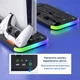 Вертикальна RGB док-станція iPlay HBP-607-Pro для Playstation PS5 Slim PS5 Pro з охолодженням White - зображення 5