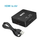 Адаптер для перетворення відеосигналу з HDMI в AV RCA Witson - зображення 4