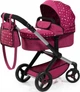 Коляска для ляльки Bayer Design XEO 17067AA Бордова (4003336170672) (955555913941033) - Уцінка - зображення 7
