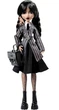Lalka Monster High Monster x Wednesday Szkolny Mundurek (0194735230488) (955555913117394) - Outlet - obraz 2