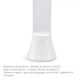 LED лампа настольная-фонарик с аккумулятором Li-ion 1800mAh, 5W, 3000-5500K Sneha (995358) - изображение 7