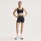 Женские черные шорты AC Fitted Short 5'' 36 (S) (WB61E4GEBK) - изображение 7