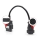 Переходник OBD2 Mercedes Benz Sprinter, VW LT 14 pin для подключения диагностики к авто MB Sprinter, VW LT (14pin - 16pin) Полная распиновка - изображение 1