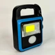 Фонарь аккумуляторный светодиодный LED COB с солнечной панелью и функцией Power Bank, портативный ручной фонарь-прожектор с зарядкой от USB для дома, дачи, кемпинга, A-2301C-Blue - изображение 13