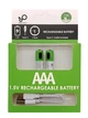 Акумуляторні батарейки акумулятори ааа мізинчикові 1.5 v з роз'ємом usb type c 500mAh 750mWh 2 штуки літій-іонний акумулятор перезарядний багаторазовий Smartoools - изображение 6