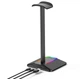 Подставка для игровых наушников New Bee Z8 с RGB-подсветкой (Black) - изображение 5