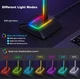 Подставка для игровых наушников New Bee Z8 с RGB-подсветкой (Black) - изображение 7