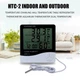Часы-метеостанция времени HTC-2 Гигрометр термометр часы будильник календарь - изображение 12