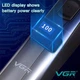 Мужской аккумуляторный триммер VGR V-080 с регулировкой длины на корпусе для стрижки волос, бороды 5 Вт Синий - изображение 6