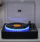 Вініловий програвач Fenton TT Classic Plus LED Black з Bluetooth, USB з колонками, грамофон для вінілових дисків - зображення 1